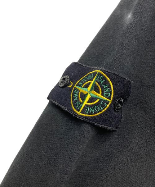 STONE ISLAND（ストーンアイランド）STONE ISLAND (ストーンアイランド) ロゴパッチ ワッペン クルーネック ブラック サイズ:XLの古着・服飾アイテム