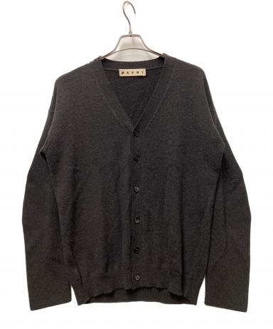 中古・古着通販】MARNI (マルニ) 厚手カーディガン グレー サイズ:48