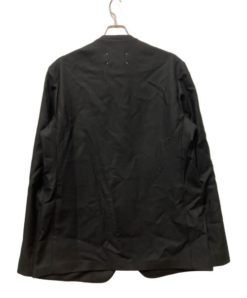 Maison Margiela（メゾンマルジェラ）Maison Margiela (メゾンマルジェラ) ノーカラージャケット ブラック サイズ:52の古着・服飾アイテム