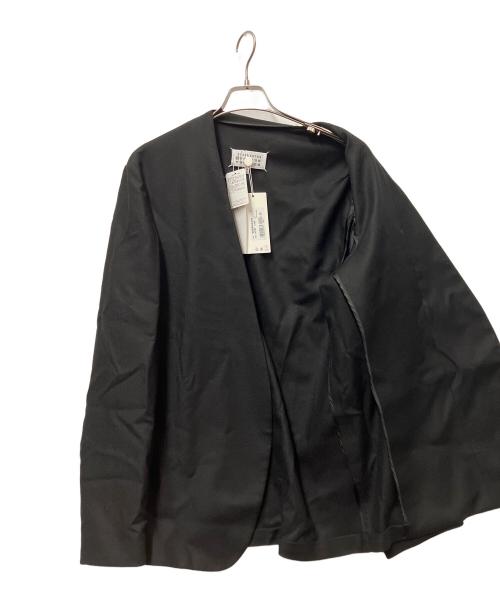 Maison Margiela（メゾンマルジェラ）Maison Margiela (メゾンマルジェラ) ノーカラージャケット ブラック サイズ:52の古着・服飾アイテム