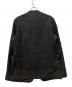 Maison Margiela (メゾンマルジェラ) ノーカラージャケット ブラック サイズ:52：90000円