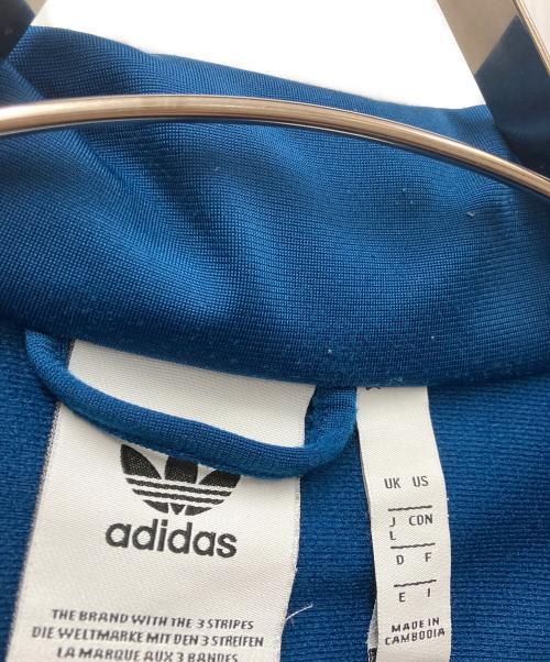 adidas（アディダス）adidas (アディダス) FIREBIRD TRACK TOP ブルー×ホワイト サイズ:Lの古着・服飾アイテム