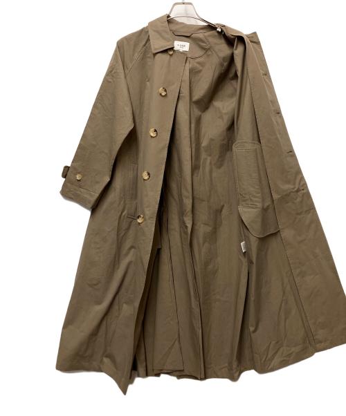 LE GLAZIK（ル グラジック）LE GLAZIK (ル グラジック) COTTON TWILL COAT ベージュ サイズ:36の古着・服飾アイテム