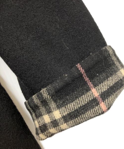 BURBERRY LONDON（バーバリーロンドン）BURBERRY LONDON (バーバリーロンドン) ステンカラーコート ブラック サイズ:Lの古着・服飾アイテム
