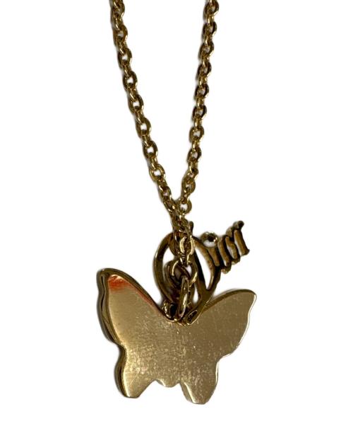 Dior（ディオール）Dior (ディオール) 蝶モチーフブレスレット ゴールドカラー サイズ:約20cmの古着・服飾アイテム