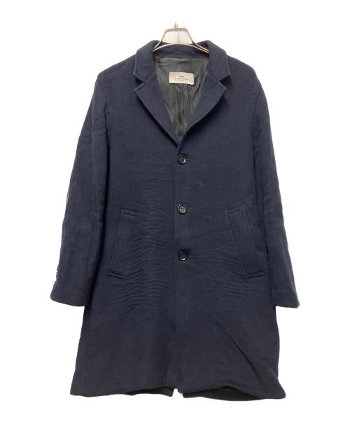 COACH（コーチ）COACH (コーチ) チェスターコート ネイビー サイズ:不明の古着・服飾アイテム