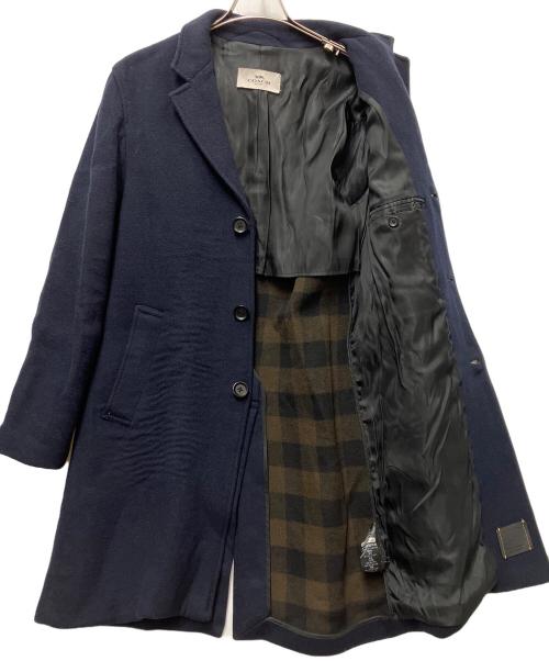 COACH（コーチ）COACH (コーチ) チェスターコート ネイビー サイズ:不明の古着・服飾アイテム