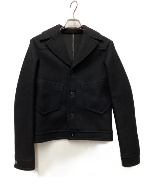 BALENCIAGA（バレンシアガ）BALENCIAGA (バレンシアガ) ショートウールブルゾン ブラック サイズ:44の古着・服飾アイテム