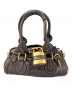 Chloeクロエ）の古着「ミニパディントンハンドバッグ」｜ブラウン