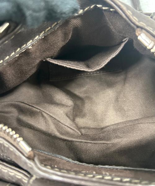 Chloe（クロエ）Chloe (クロエ) ミニパディントンハンドバッグ ブラウンの古着・服飾アイテム