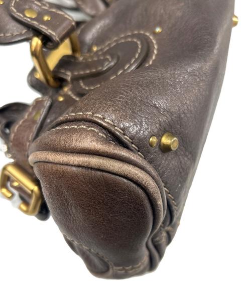 Chloe（クロエ）Chloe (クロエ) ミニパディントンハンドバッグ ブラウンの古着・服飾アイテム