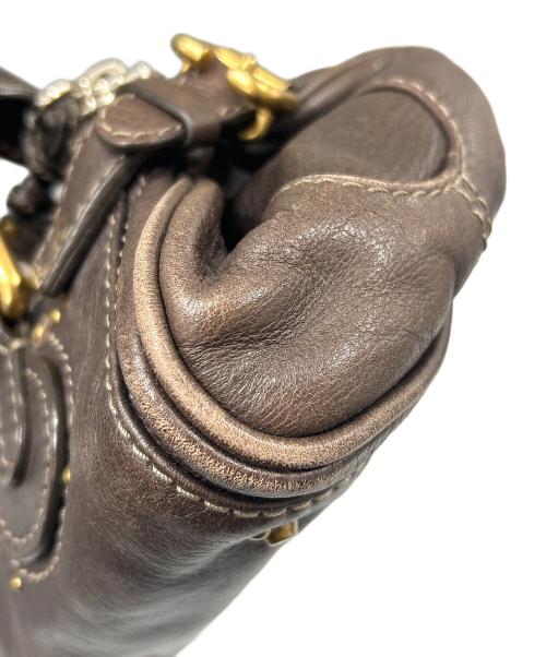 Chloe（クロエ）Chloe (クロエ) ミニパディントンハンドバッグ ブラウンの古着・服飾アイテム