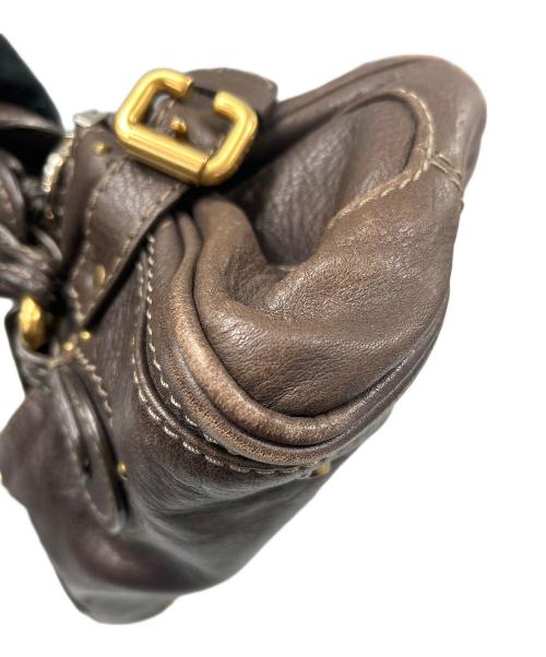 Chloe（クロエ）Chloe (クロエ) ミニパディントンハンドバッグ ブラウンの古着・服飾アイテム