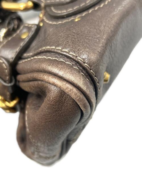 Chloe（クロエ）Chloe (クロエ) ミニパディントンハンドバッグ ブラウンの古着・服飾アイテム