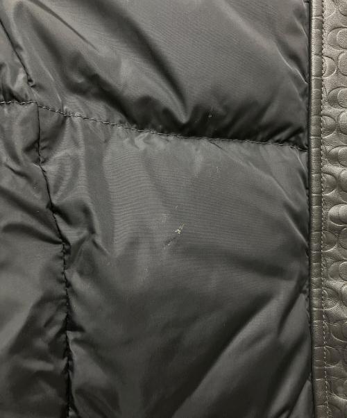 COACH（コーチ）COACH (コーチ) ダウンジャケット ブラック サイズ:Sの古着・服飾アイテム