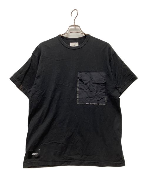 WTAPS（ダブルタップス）WTAPS (ダブルタップス) 半袖カットソー ブラック サイズ:3の古着・服飾アイテム
