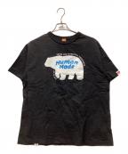 HUMAN MADEヒューマンメイド）の古着「半袖カットソー」｜ブラック