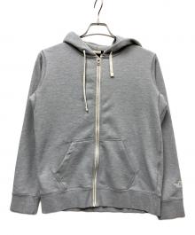 THE NORTH FACE（ザ ノース フェイス）の古着「Cordura Light Sweat Full Zip Hoodie」｜グレー