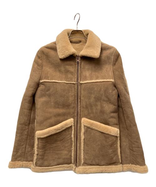 sawyer of napa（ソーヤーオブナパ）sawyer of napa (ソーヤーオブナパ) ムートンジャケット ベージュ サイズ:36の古着・服飾アイテム