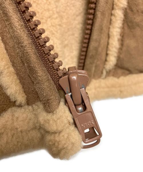 sawyer of napa（ソーヤーオブナパ）sawyer of napa (ソーヤーオブナパ) ムートンジャケット ベージュ サイズ:36の古着・服飾アイテム