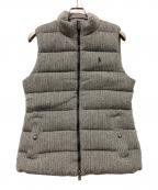 POLO RALPH LAURENポロ・ラルフローレン）の古着「ダウンベスト」｜グレー