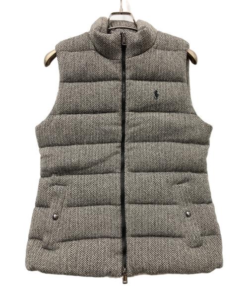 POLO RALPH LAUREN（ポロ・ラルフローレン）POLO RALPH LAUREN (ポロ・ラルフローレン) ダウンベスト グレー サイズ:Mの古着・服飾アイテム