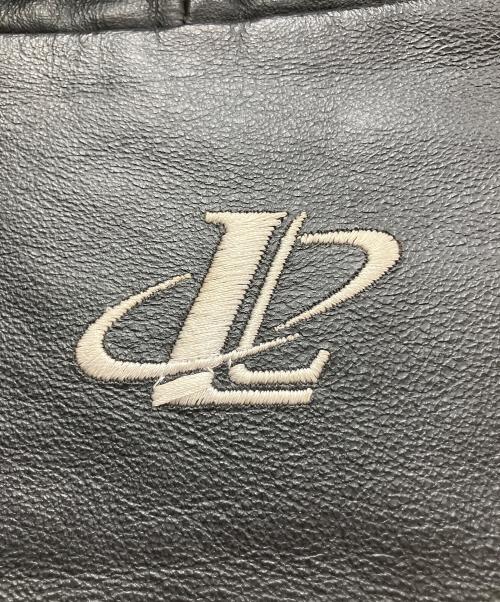 LOGO ATHLETIC（ロゴアスレチック）LOGO ATHLETIC (ロゴアスレチック) NFL (エヌエフエル) レザージャケット ブラック×ブルー サイズ:不明の古着・服飾アイテム