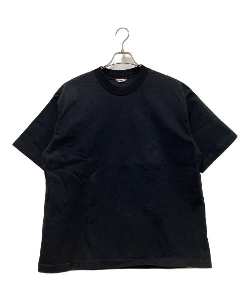 AURALEE（オーラリー）AURALEE (オーラリー) 半袖カットソー ブラック サイズ:4の古着・服飾アイテム