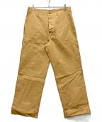 filmelangeフィルメランジェ）の古着「ワイドパンツ」｜ベージュ