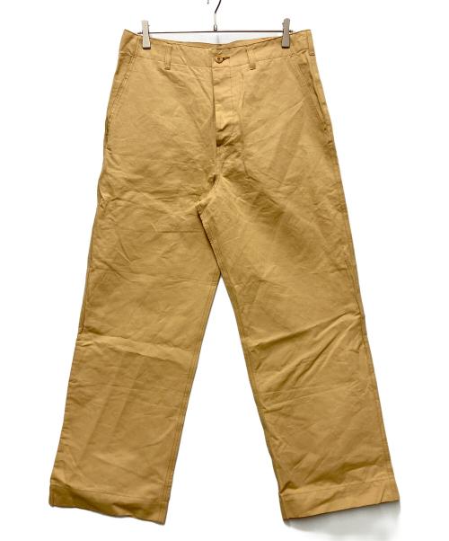 filmelange（フィルメランジェ）filmelange (フィルメランジェ) ワイドパンツ ベージュ サイズ:5の古着・服飾アイテム