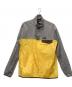 Patagonia（パタゴニア）の古着「Houdini SnapT PullOver」｜グレー×イエロー