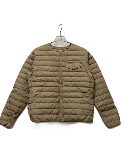 THE NORTH FACE（ザ ノース フェイス）THE NORTH FACE (ザ ノース フェイス) ウィンドストッパーゼファーシェルカーディガン ベージュ サイズ:Mの古着・服飾アイテム