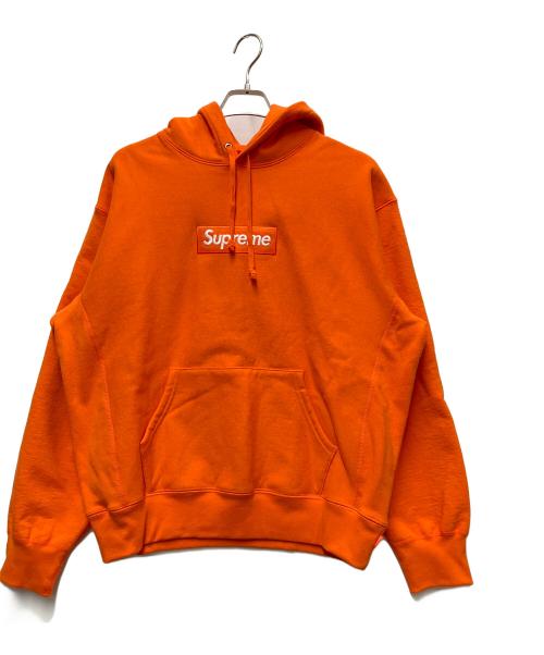 SUPREME（シュプリーム）SUPREME (シュプリーム) Box Logo hooded Sweatshirt オレンジ サイズ:Mの古着・服飾アイテム