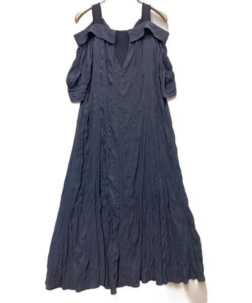 COCODEAL（ココディール）COCODEAL (ココディール) ノースリーブ・キャミソールワンピース ネイビー サイズ:2の古着・服飾アイテム