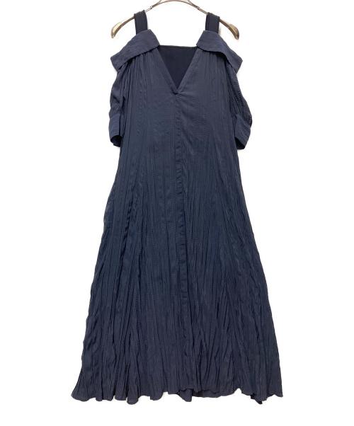 COCODEAL（ココディール）COCODEAL (ココディール) ノースリーブ・キャミソールワンピース ネイビー サイズ:2の古着・服飾アイテム