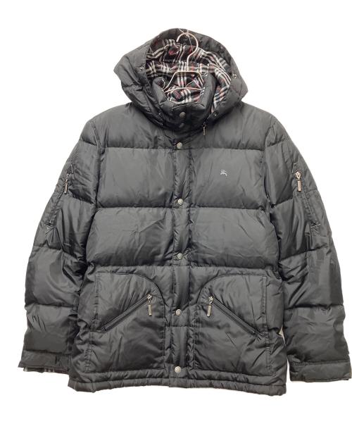 BURBERRY BLACK LABEL（バーバリーブラックレーベル）BURBERRY BLACK LABEL (バーバリーブラックレーベル) ダウンジャケット ブラック サイズ:Lの古着・服飾アイテム