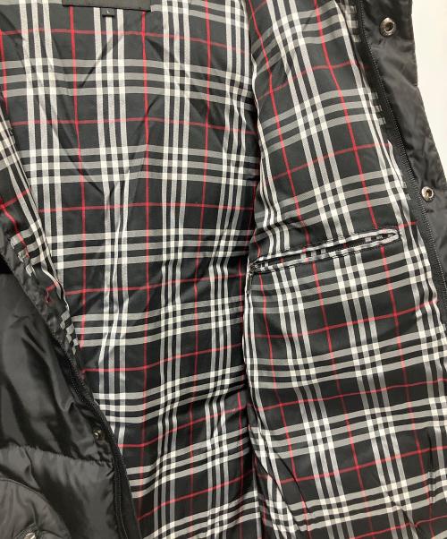 BURBERRY BLACK LABEL（バーバリーブラックレーベル）BURBERRY BLACK LABEL (バーバリーブラックレーベル) ダウンジャケット ブラック サイズ:Lの古着・服飾アイテム