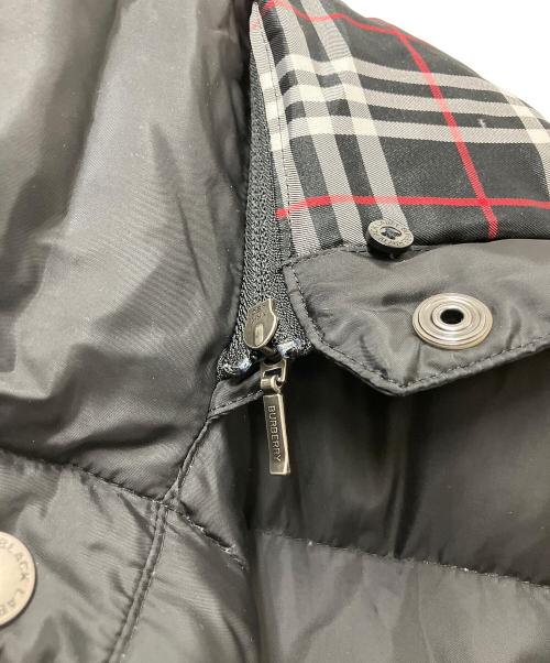 BURBERRY BLACK LABEL（バーバリーブラックレーベル）BURBERRY BLACK LABEL (バーバリーブラックレーベル) ダウンジャケット ブラック サイズ:Lの古着・服飾アイテム