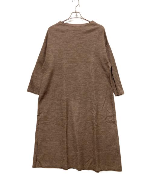 中川政七商店（ナカガワマサシチショウテン）中川政七商店 (ナカガワマサシチショウテン) ニットワンピース ブラウン サイズ:FREEの古着・服飾アイテム