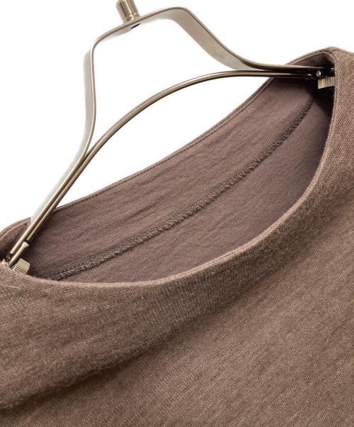 中川政七商店（ナカガワマサシチショウテン）中川政七商店 (ナカガワマサシチショウテン) ニットワンピース ブラウン サイズ:FREEの古着・服飾アイテム