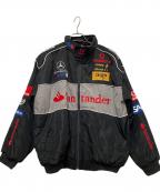 Mercedes Benzメルセデスベンツ）の古着「中綿レーシングジャケット」｜ブラック