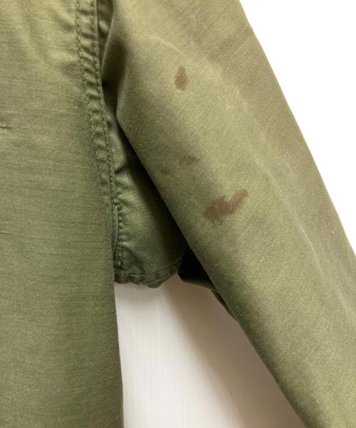 U'S NAVY（アメリカ海軍）U'S NAVY (アメリカ海軍) デッキジャケット オリーブ サイズ:38の古着・服飾アイテム