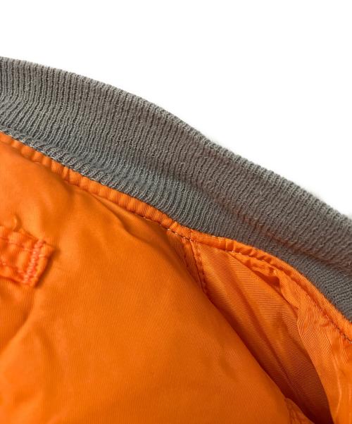 ALPHA（アルファ）ALPHA (アルファ) MA-1ジャケット ライトグレー サイズ:Lの古着・服飾アイテム