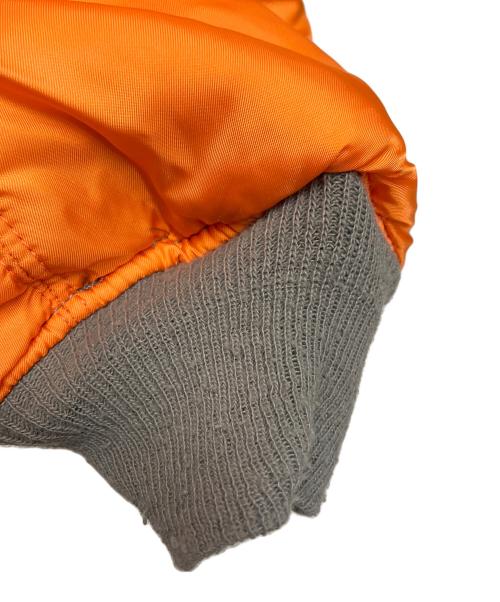 ALPHA（アルファ）ALPHA (アルファ) MA-1ジャケット ライトグレー サイズ:Lの古着・服飾アイテム