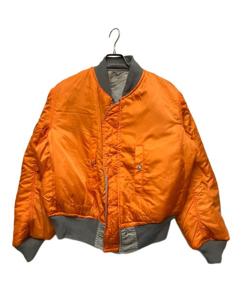 ALPHA（アルファ）ALPHA (アルファ) MA-1ジャケット ライトグレー サイズ:Lの古着・服飾アイテム