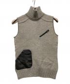 Christian Diorクリスチャン ディオール）の古着「ニットベスト」｜グレー