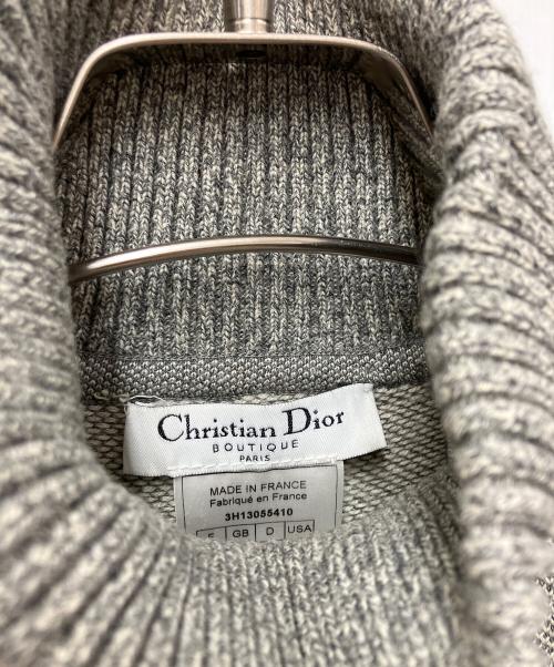 Christian Dior（クリスチャン ディオール）Christian Dior (クリスチャン ディオール) ニットベスト グレー サイズ:40の古着・服飾アイテム
