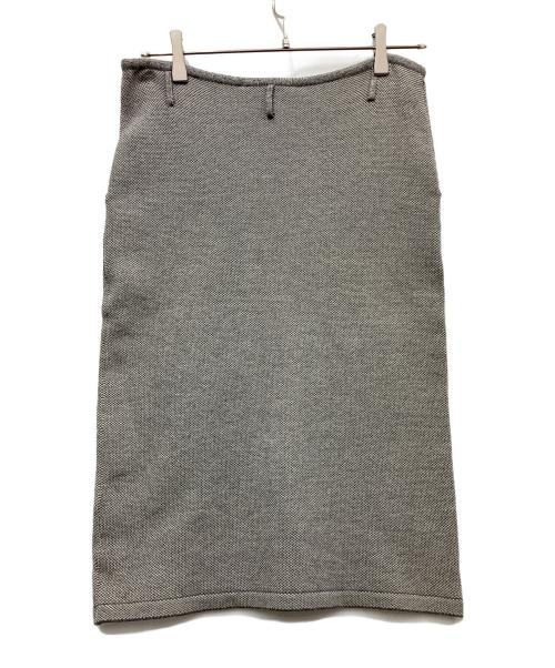 Christian Dior（クリスチャン ディオール）Christian Dior (クリスチャン ディオール) ニットスカート グレー サイズ:38の古着・服飾アイテム