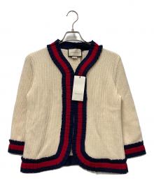 GUCCI（グッチ）の古着「厚手カーディガン」｜アイボリー