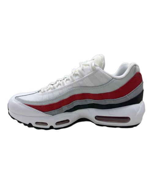 NIKE（ナイキ）NIKE (ナイキ) AIR MAX95 ESSENTIAL ホワイト×レッド サイズ:27cm 未使用品の古着・服飾アイテム
